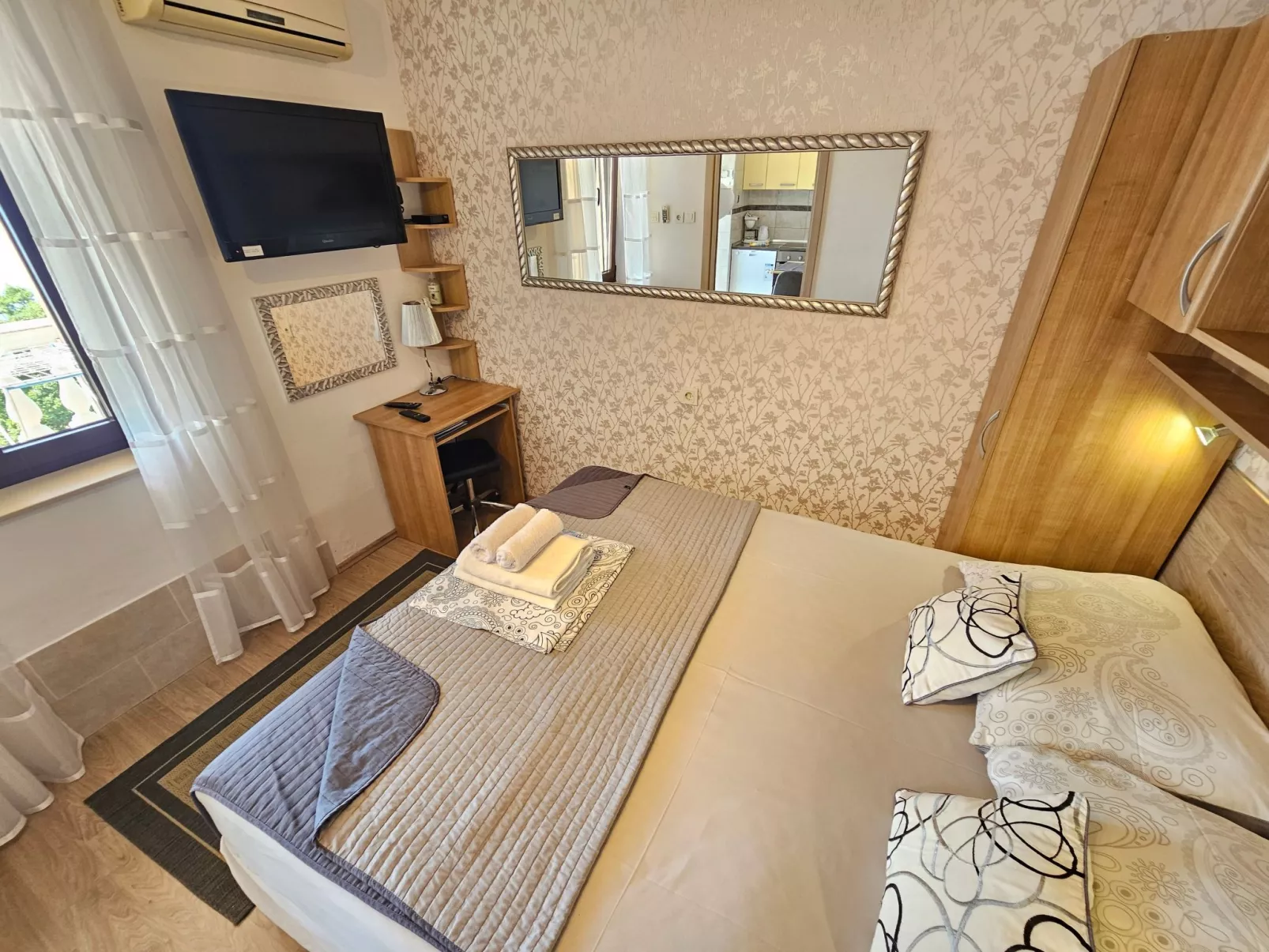 Wohnung für 2 Pers. mit Balkon-Drinnen