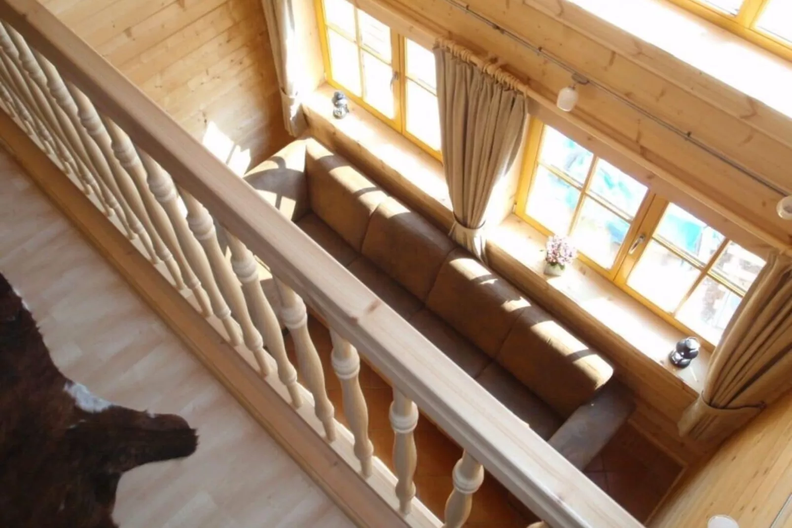 Luxus Blockhaus A-Living room