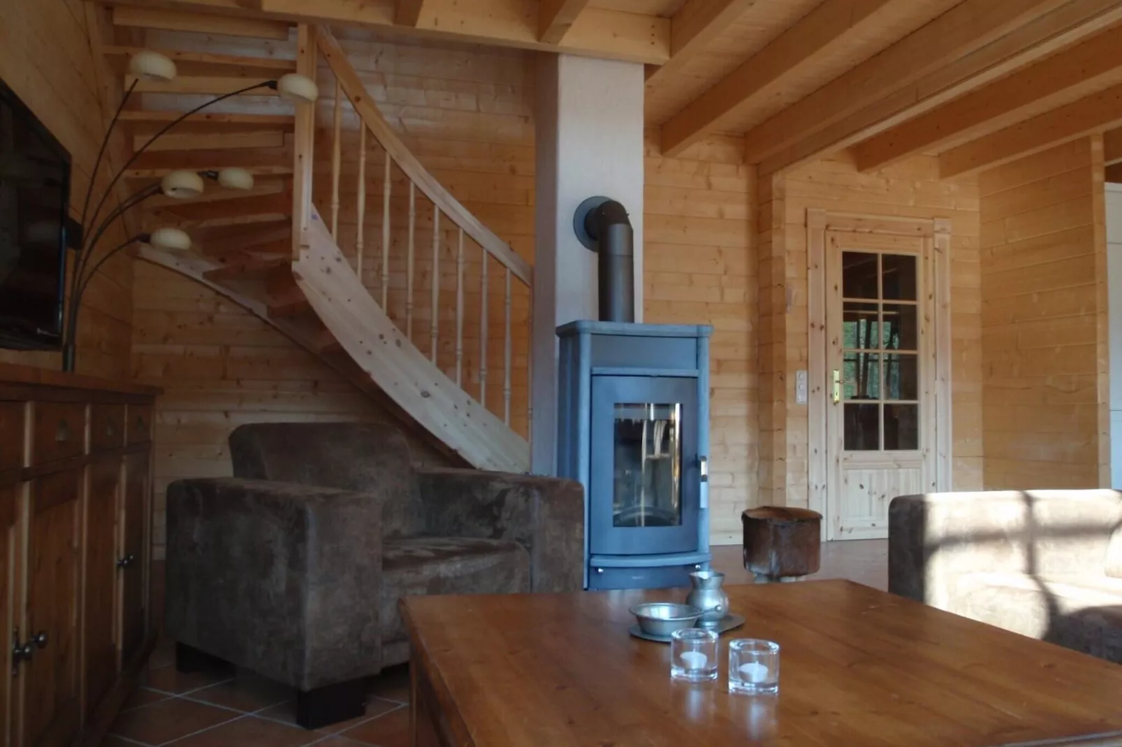Luxus Blockhaus A-Living room