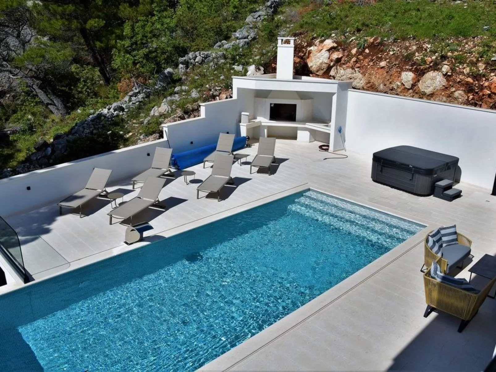 Ferienvilla "Villa Melody" mit privatem Pool-Outside