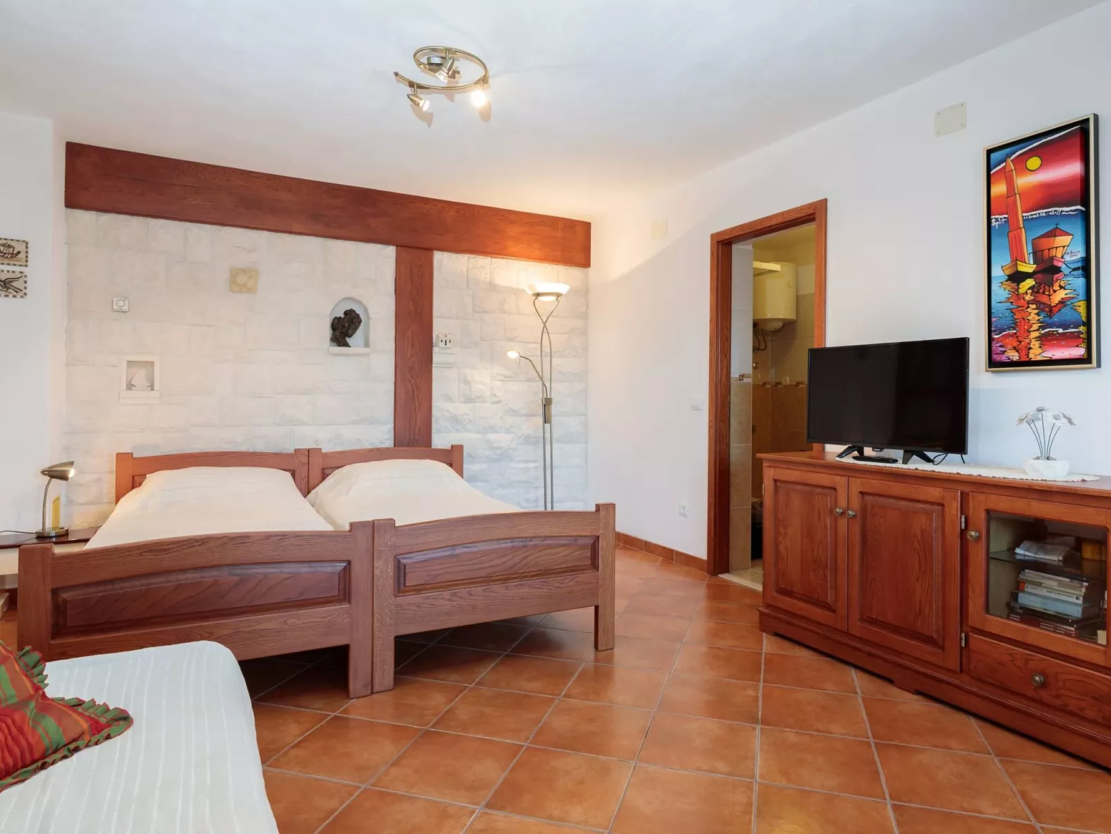 Luxuriöses Studio-Apartment mit Terrasse-Inside