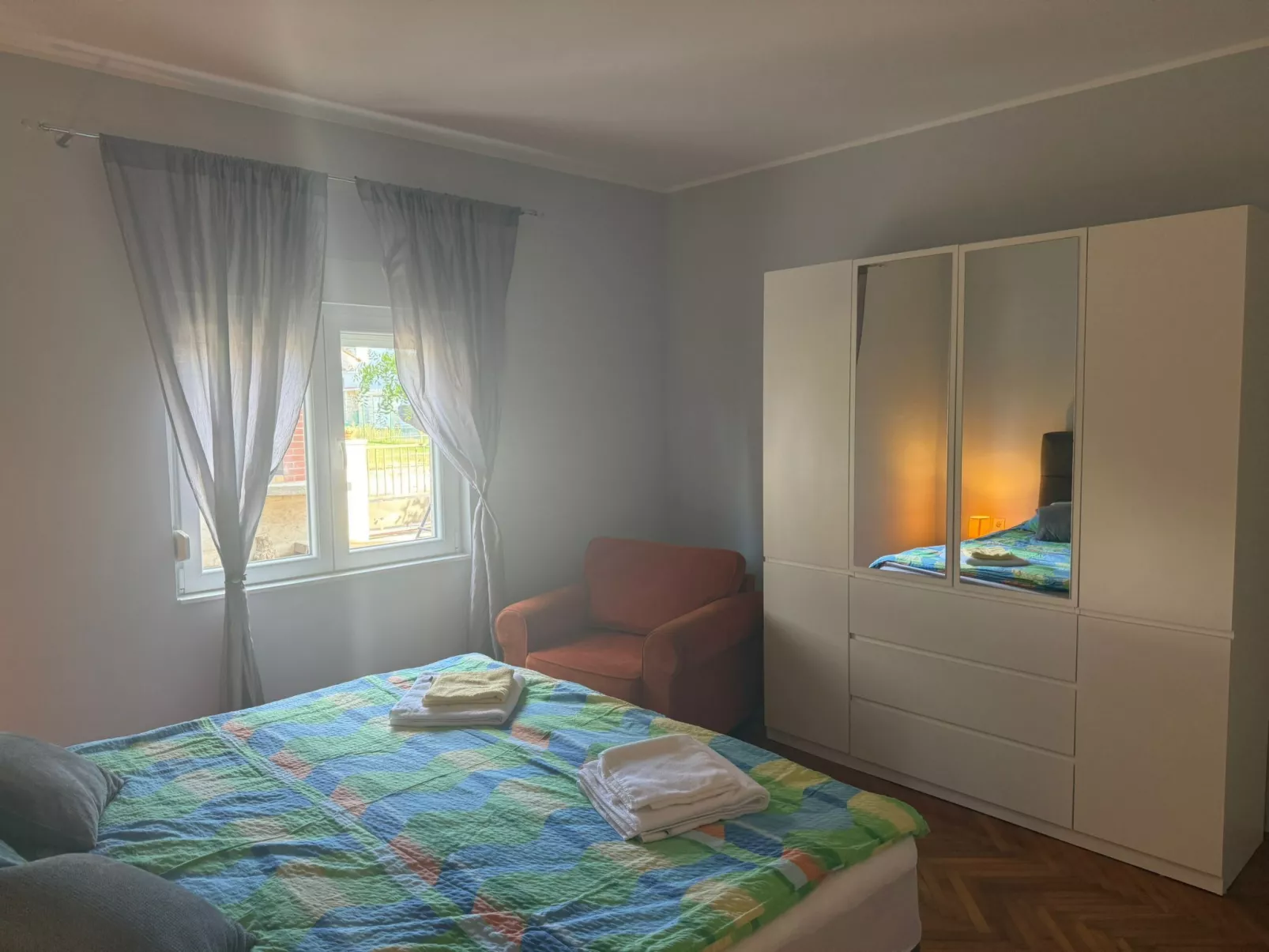 Appartement mit überdachter Terrasse-Dedans