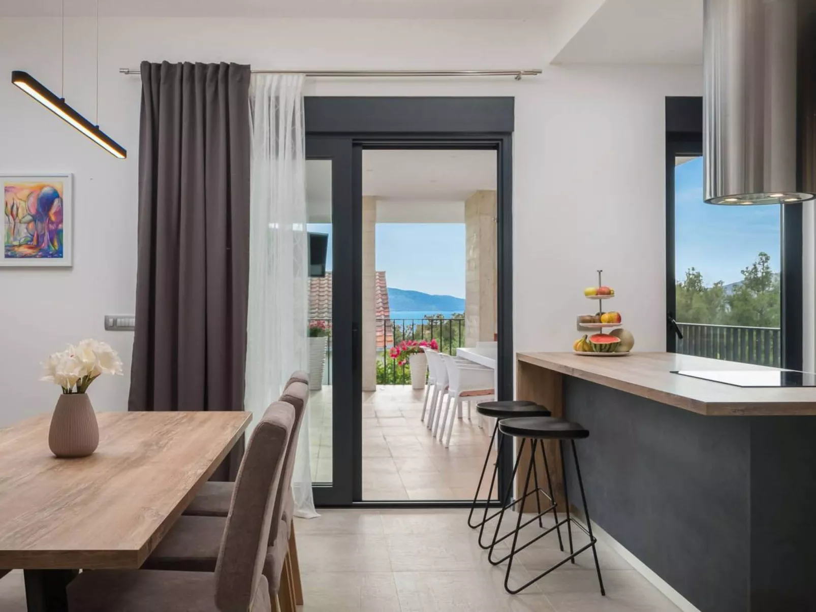 Moderne Ferienvilla Prima Vista-Drinnen