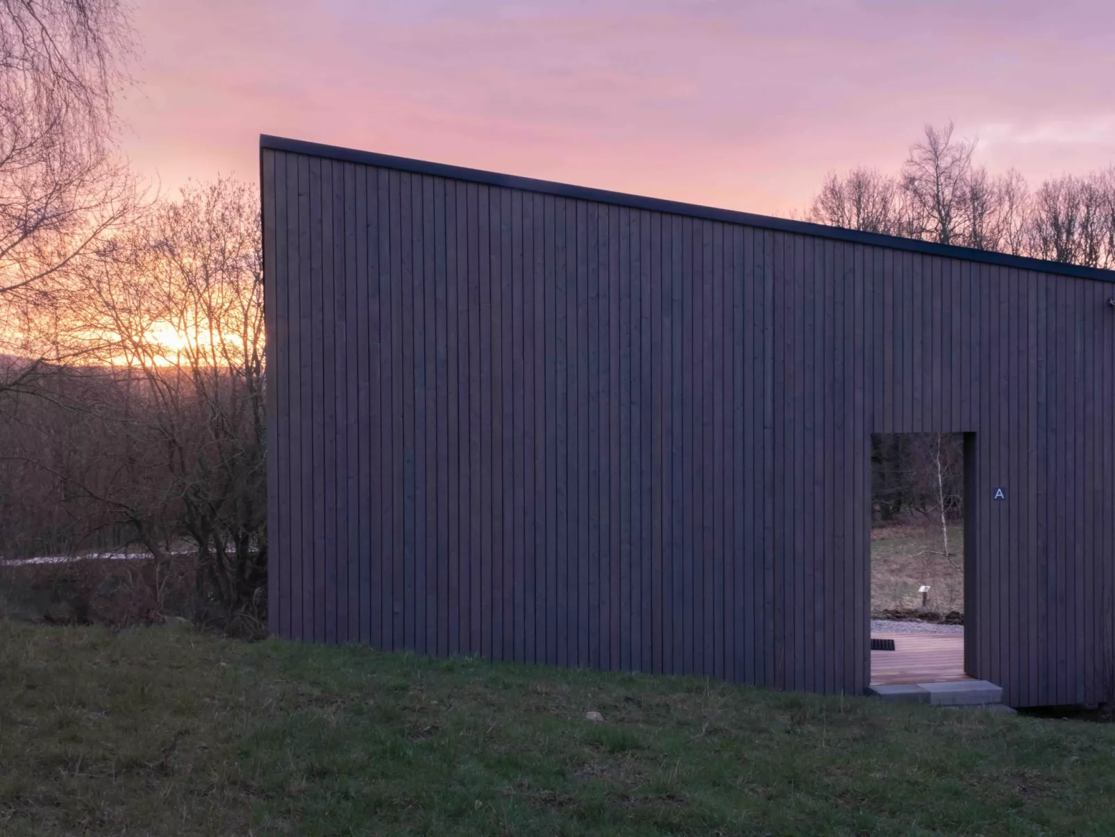 (A) Cabin Stars-Outside