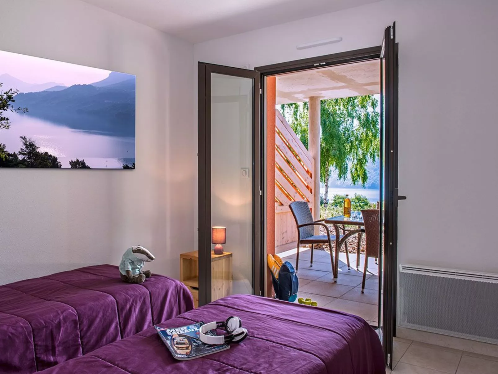 Wohnung mit Blick auf das Wasser-Inside