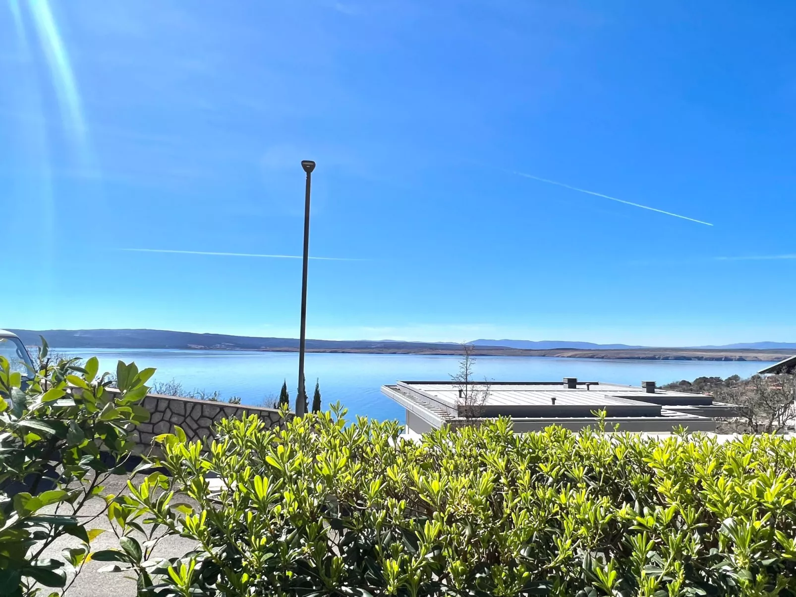 In Dramalj mit Terrasse und Garten und Meerblick-Dehors