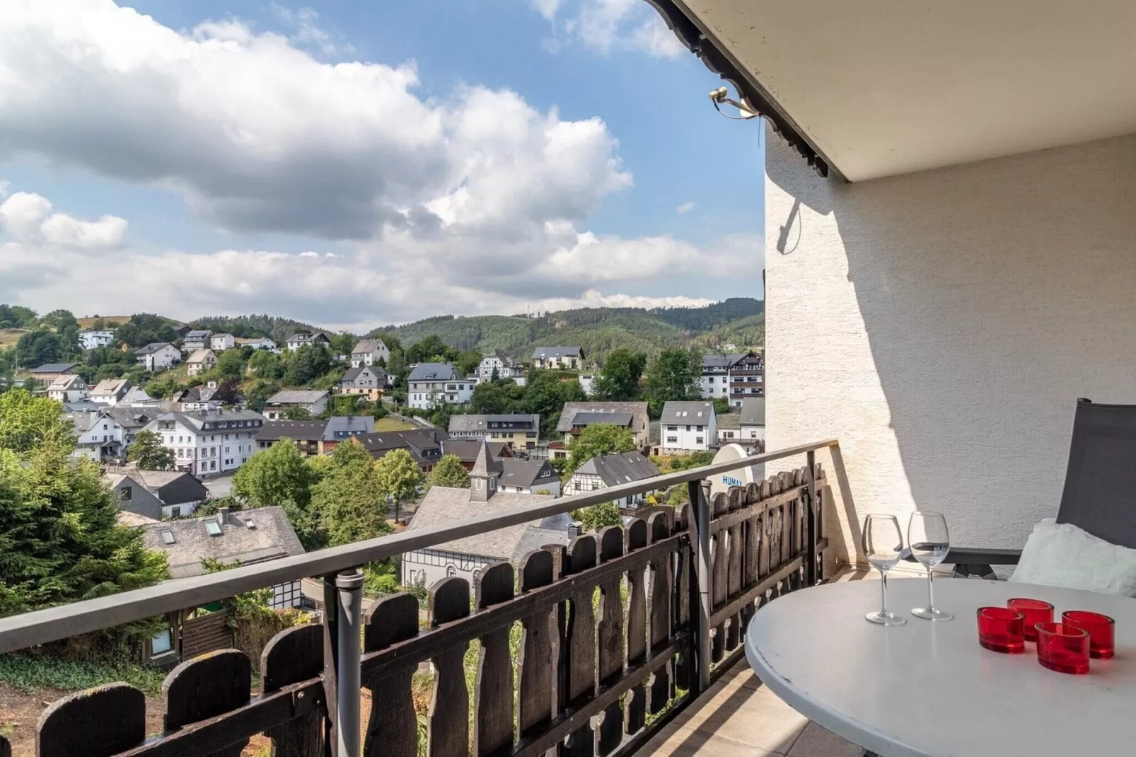 Apartment Bergsicht-Terrace balcony