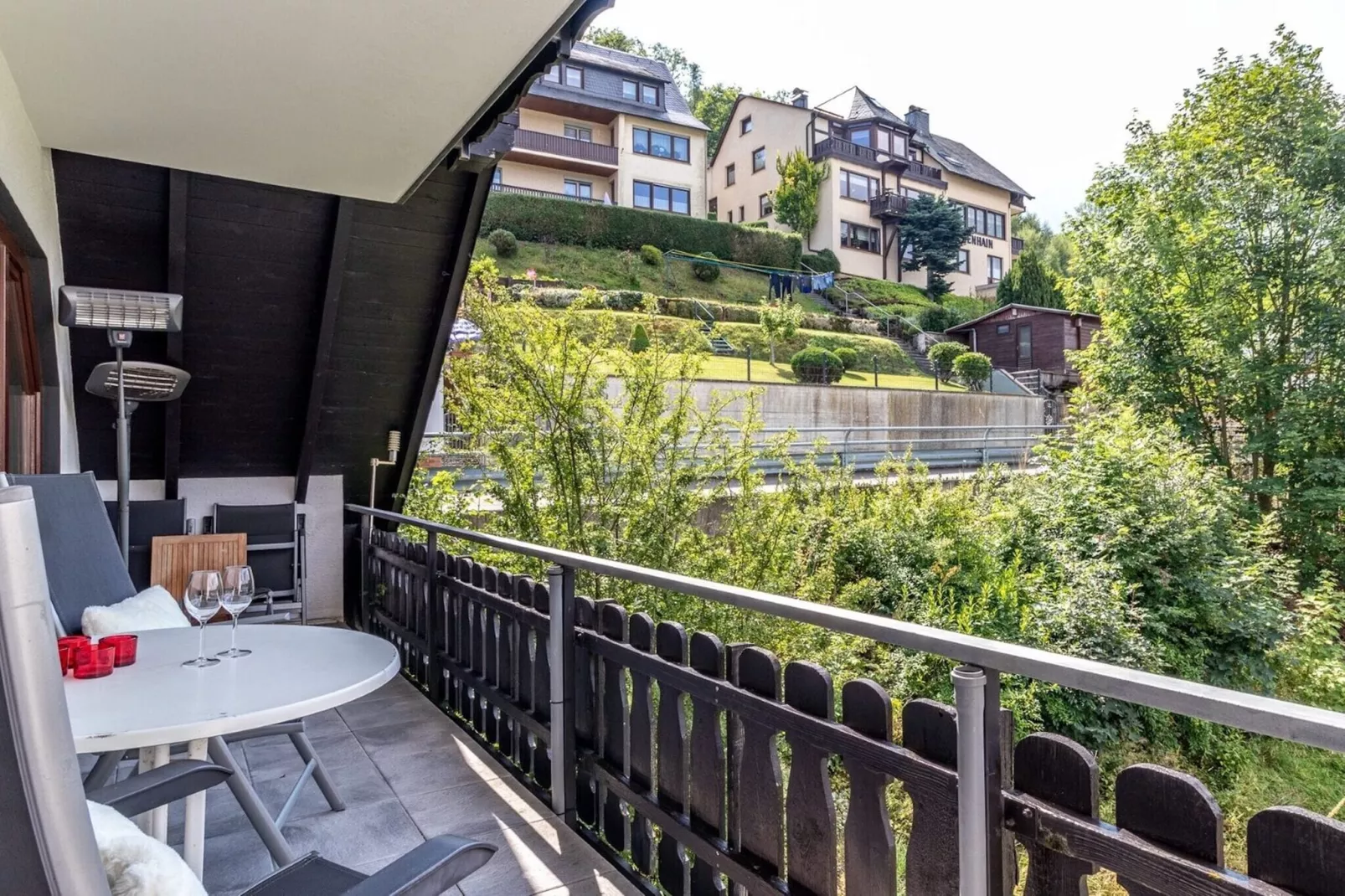 Apartment Bergsicht-Terrace balcony