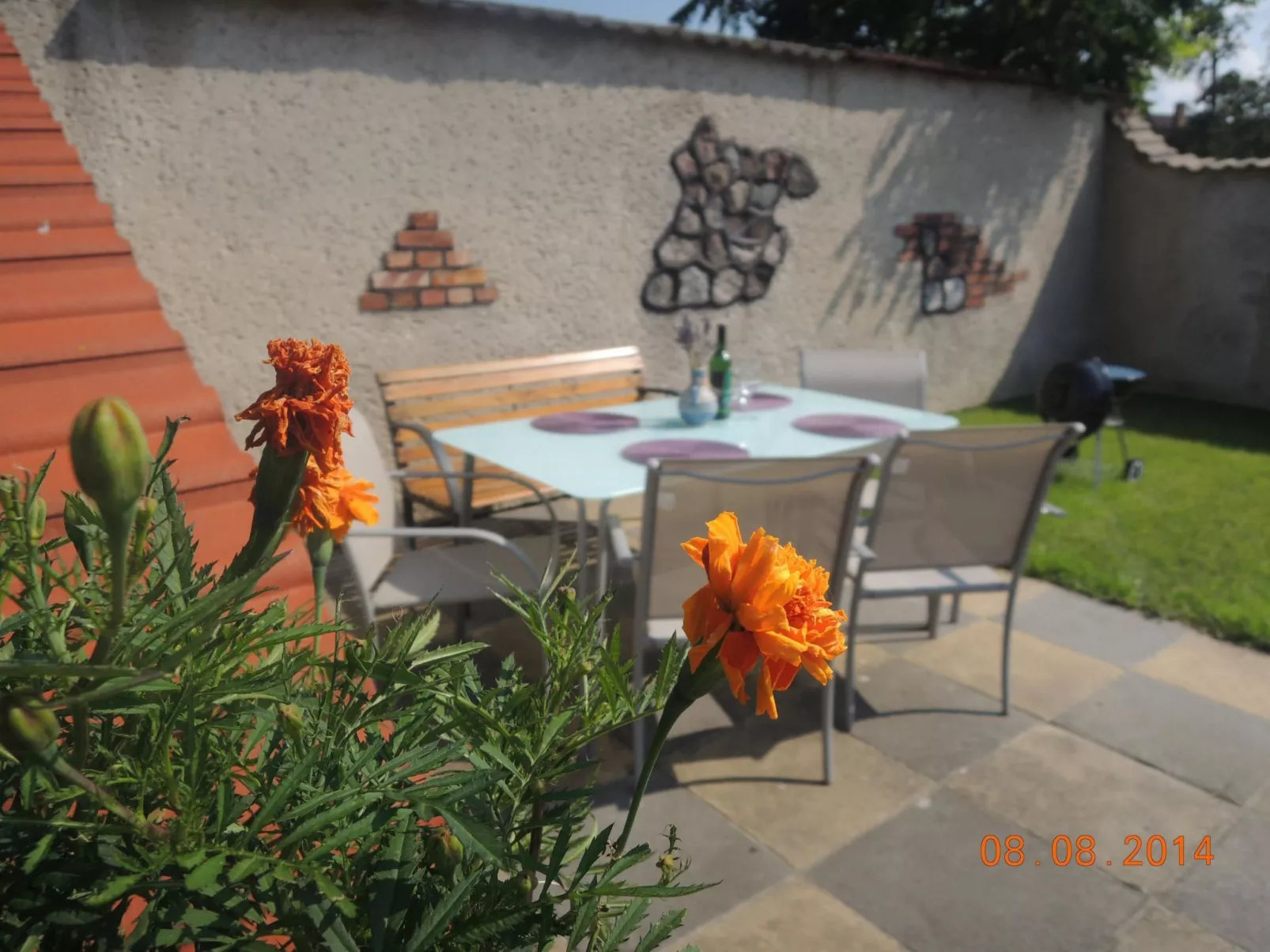 In Ueckermünde mit Garten-Draußen