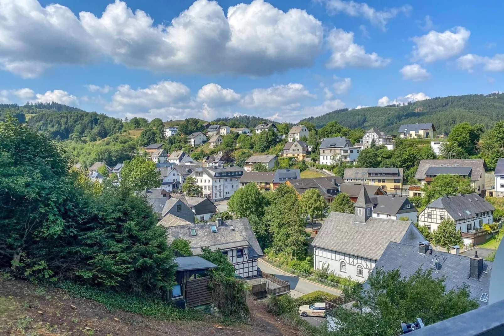 Apartment Bergsicht-View summer