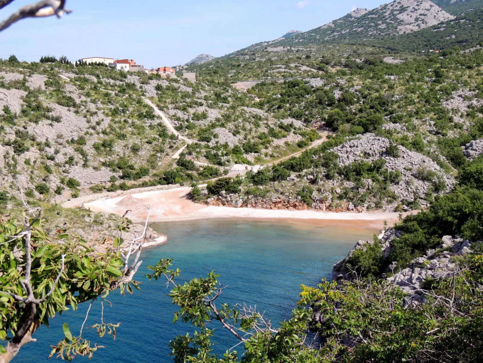 Studio mit Terrasse für zwei Personen-Draußen