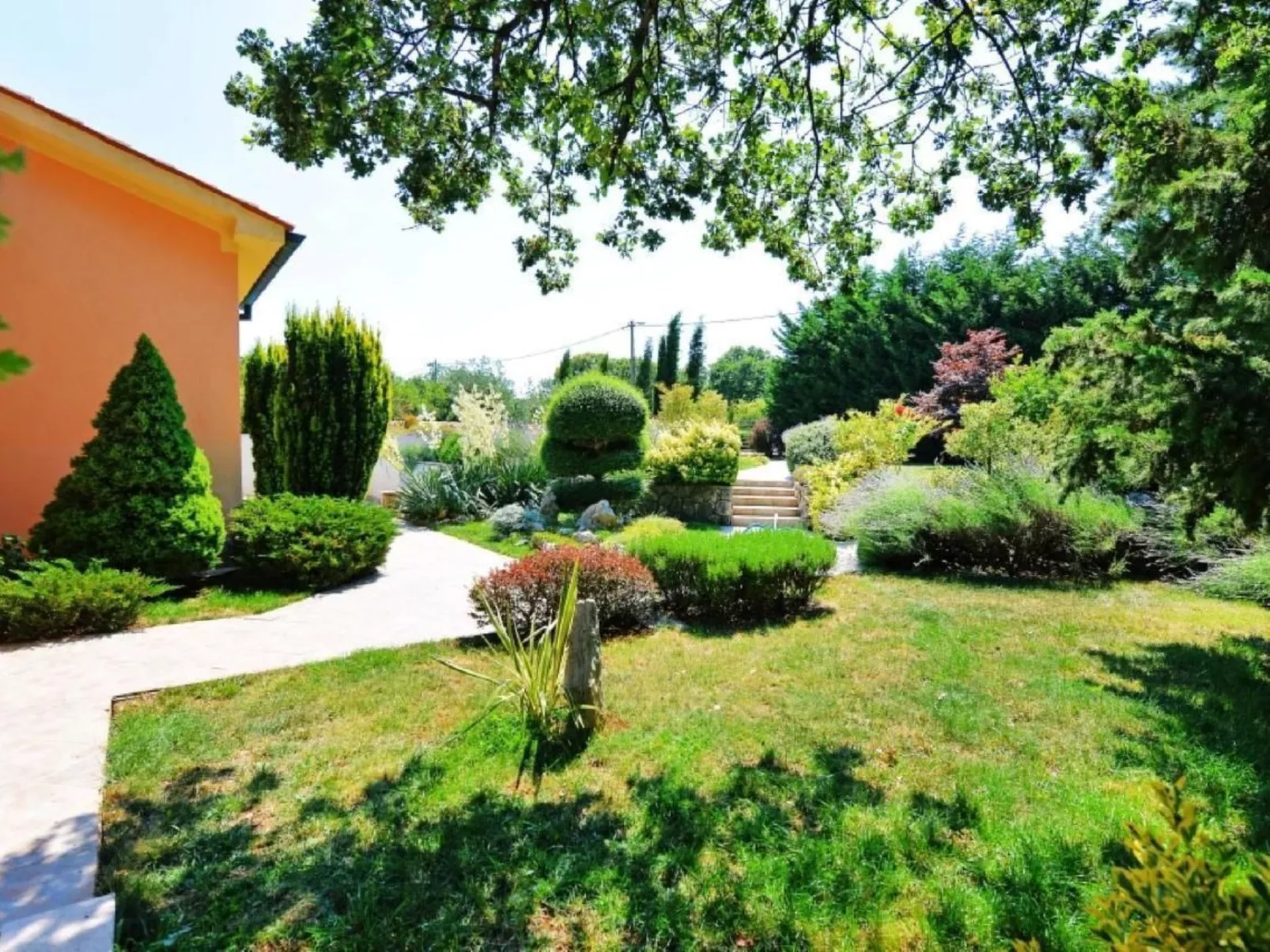 Villa Steffani in Kapelica, Istrien mit Pool-Outside