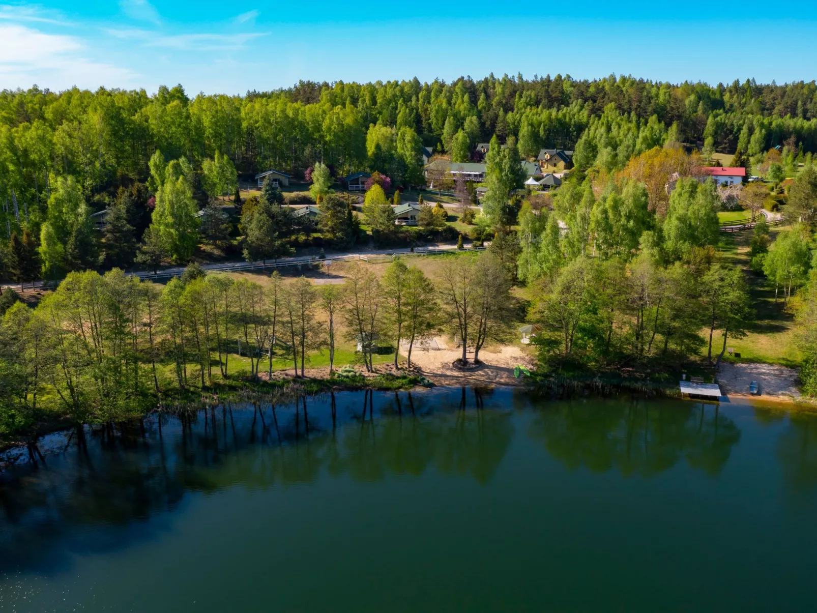 Haus am See mit Sauna-Draußen