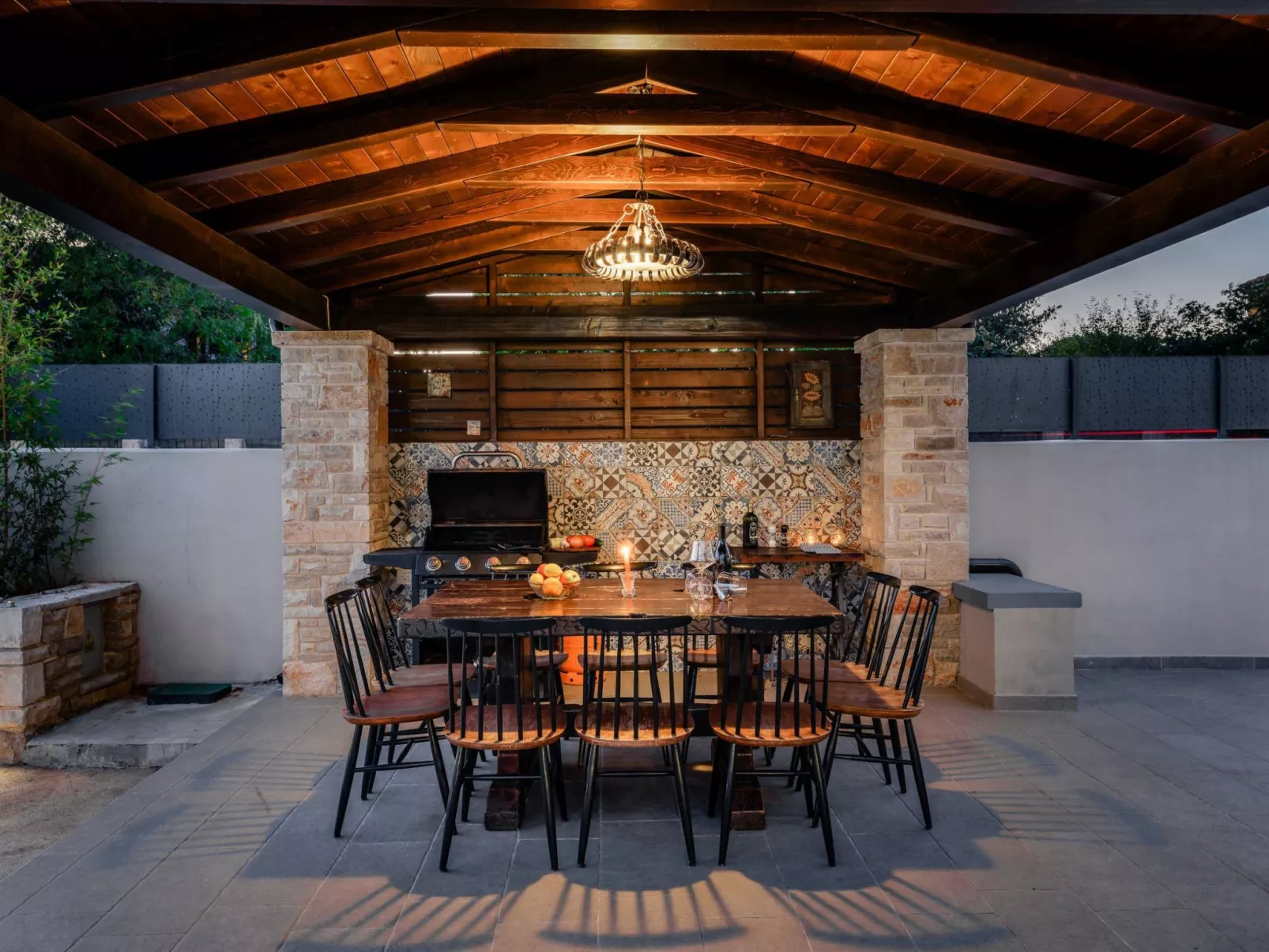 Villa Valtura-Draußen