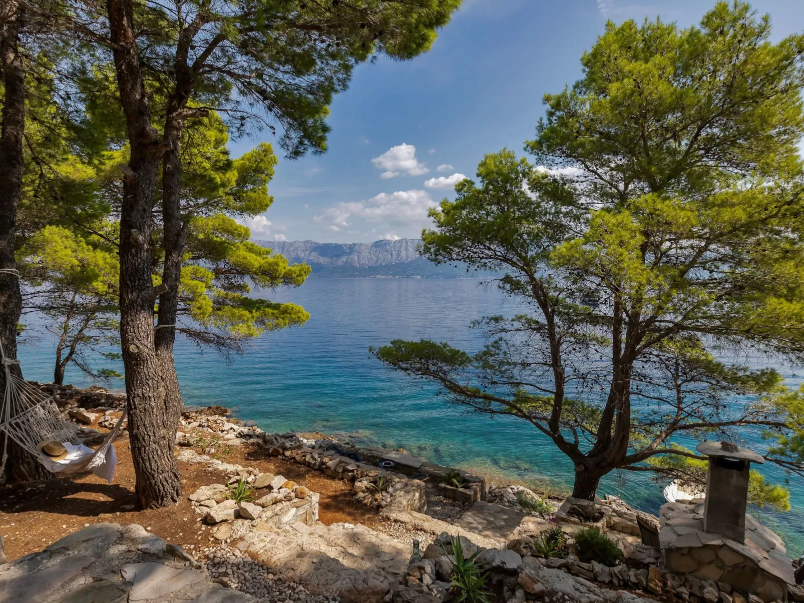 Haus in Općina Sućuraj mit Grill und Terrasse-Outside