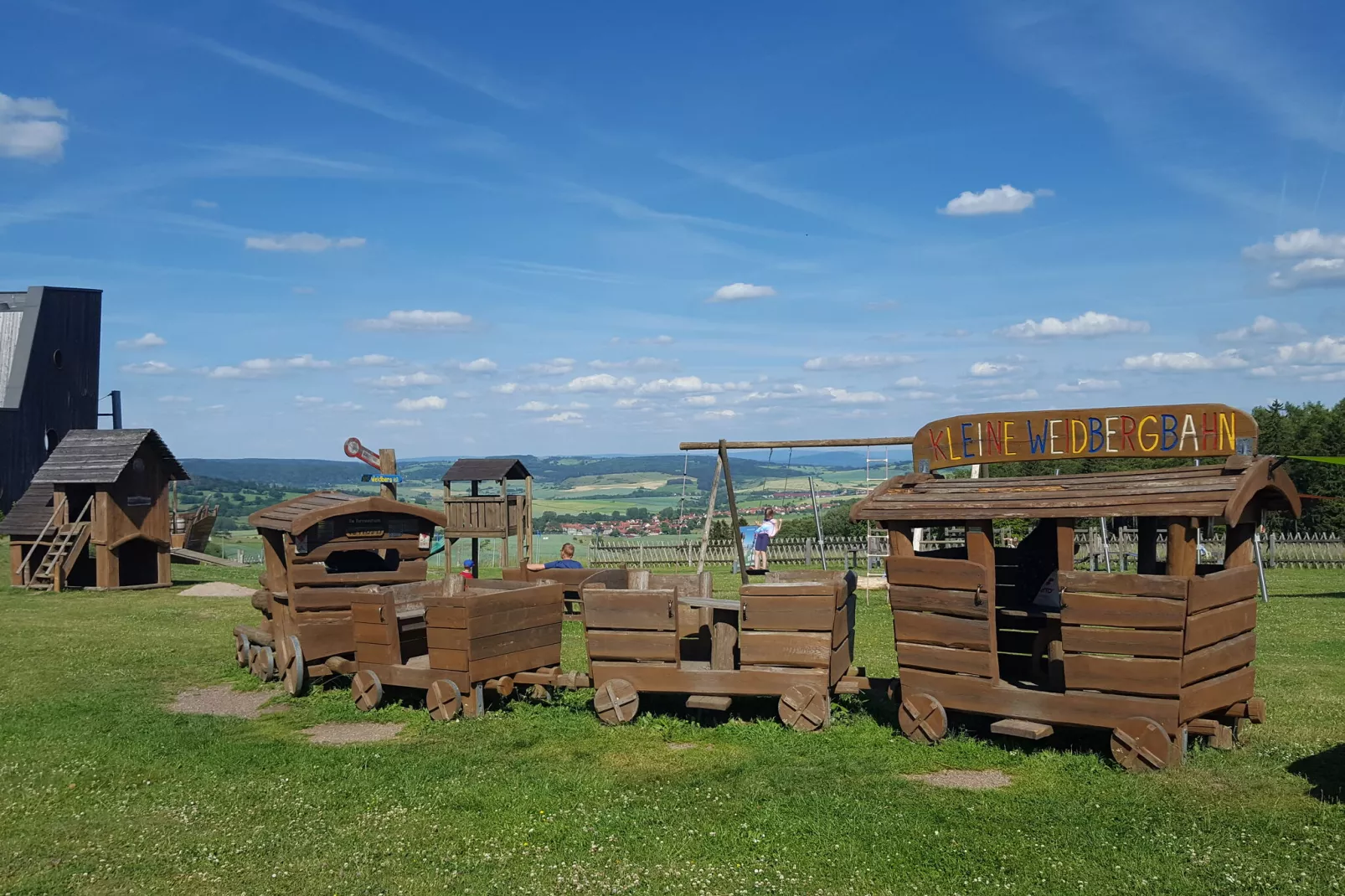 Hohe Rhön-Gebiete Sommer 1 km