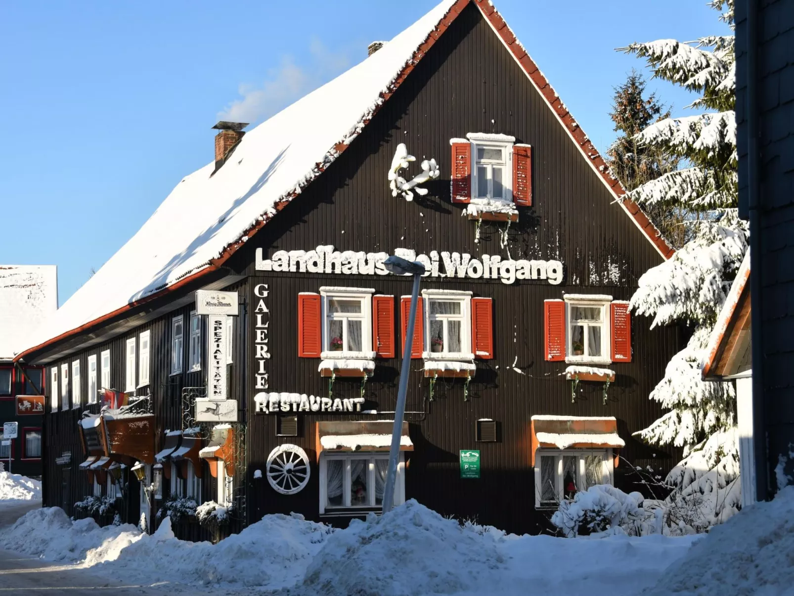 Wohnung in Hohegeiß mit Grill und Garten-Draußen