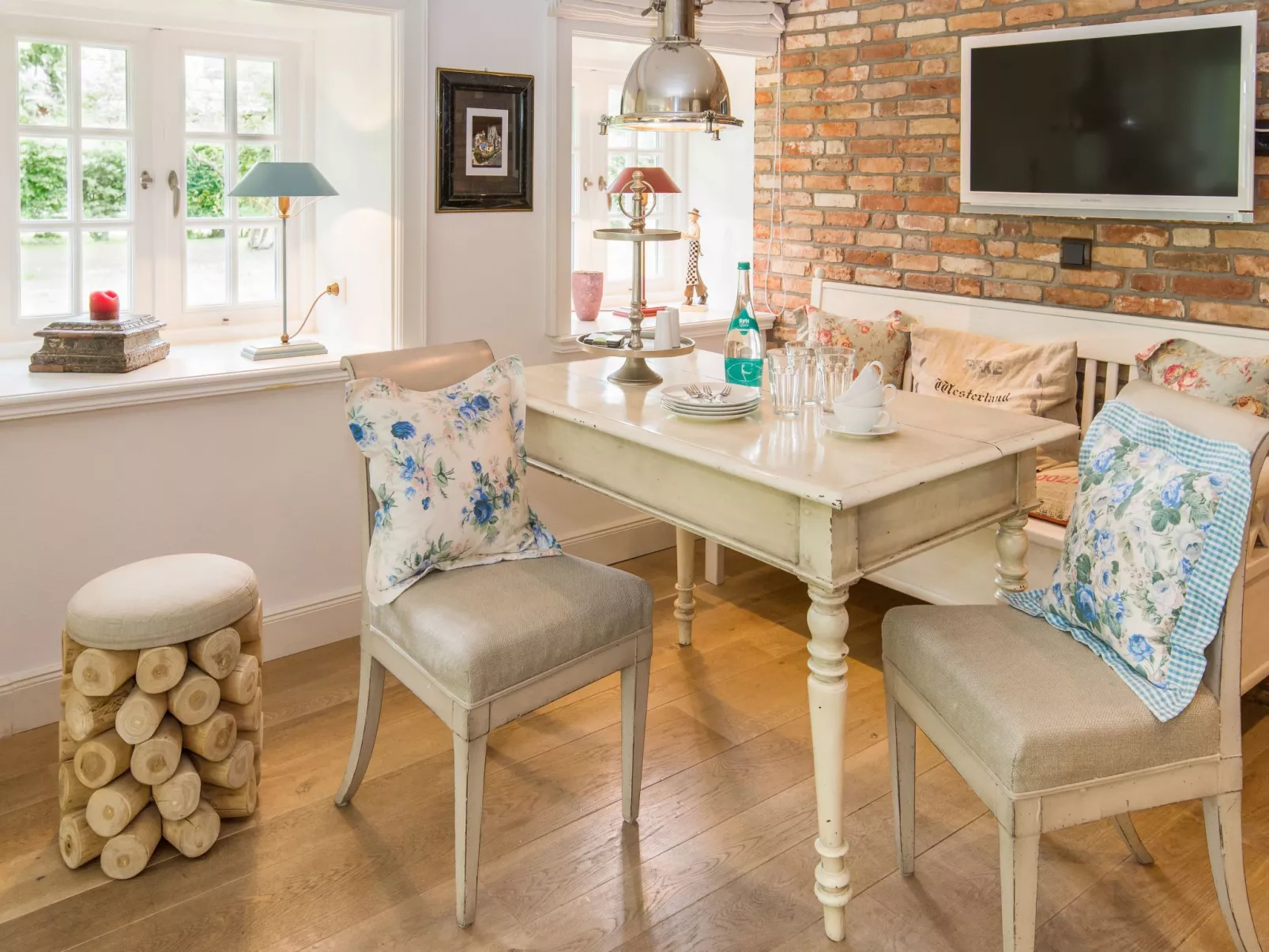 Luxuriöses Apartment in Reetdachhaus-Dedans