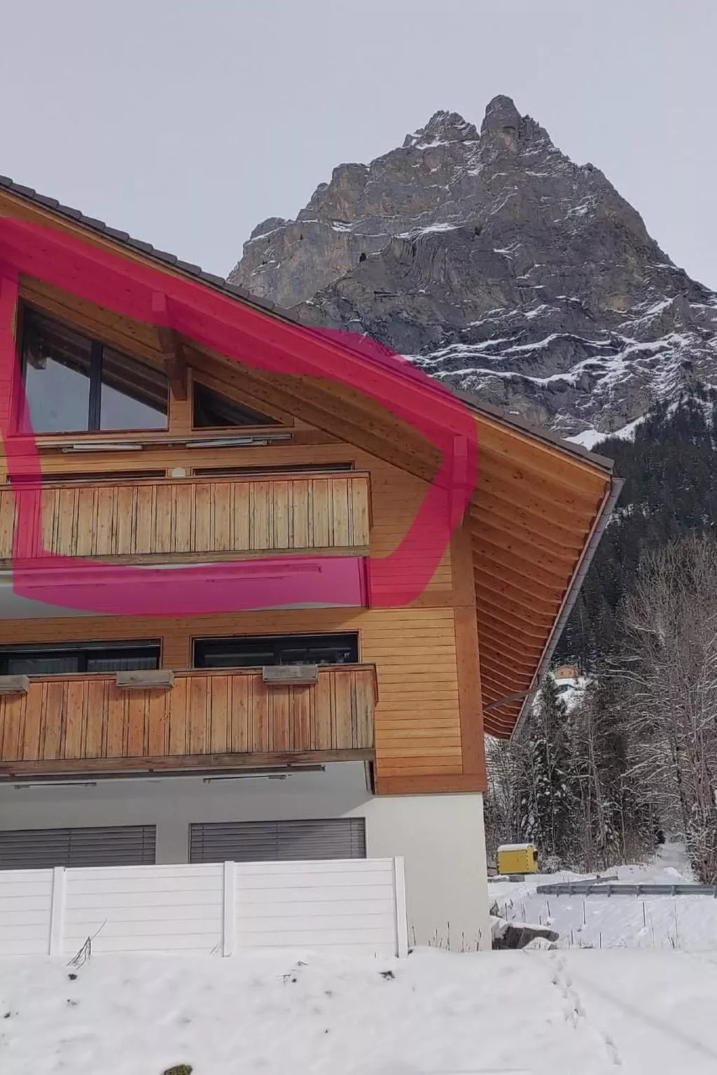 Maisonnette Wohnung Wätterbach Kandersteg - Draußen