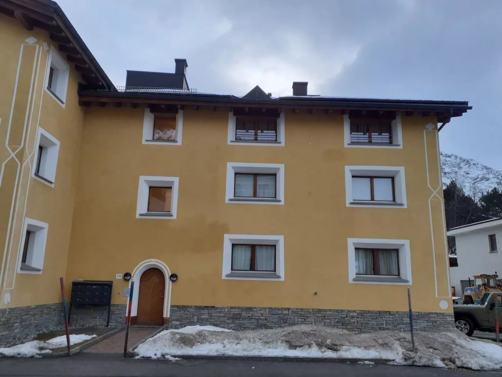 Wohnung Oberengadin - Maloja - Ca Val Forno-Draußen