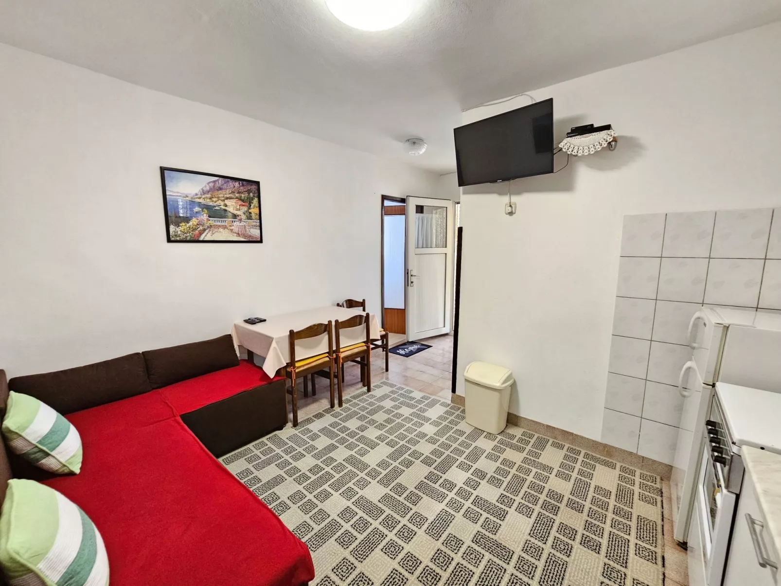 Appartement für 2-3 Personen mit Terrasse-Inside