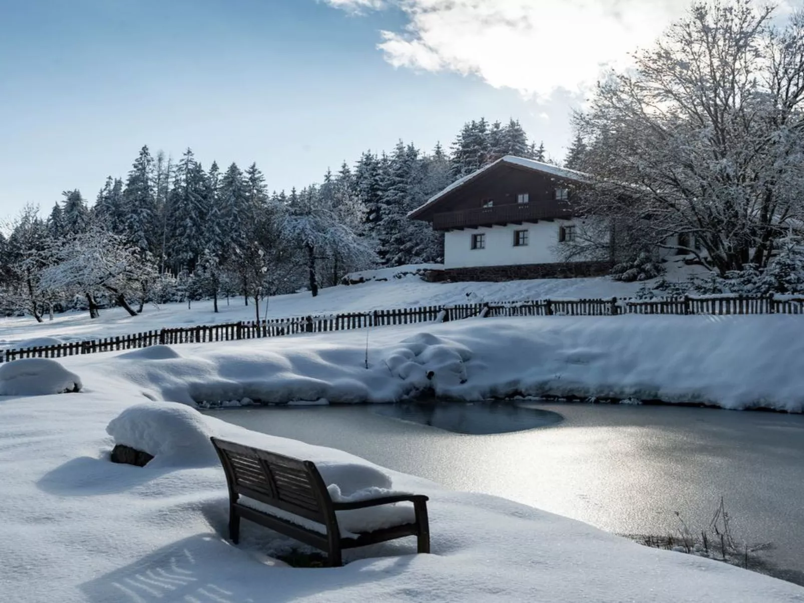 Luxuschalet - altes Bauernhaus mit private Spa-Outside