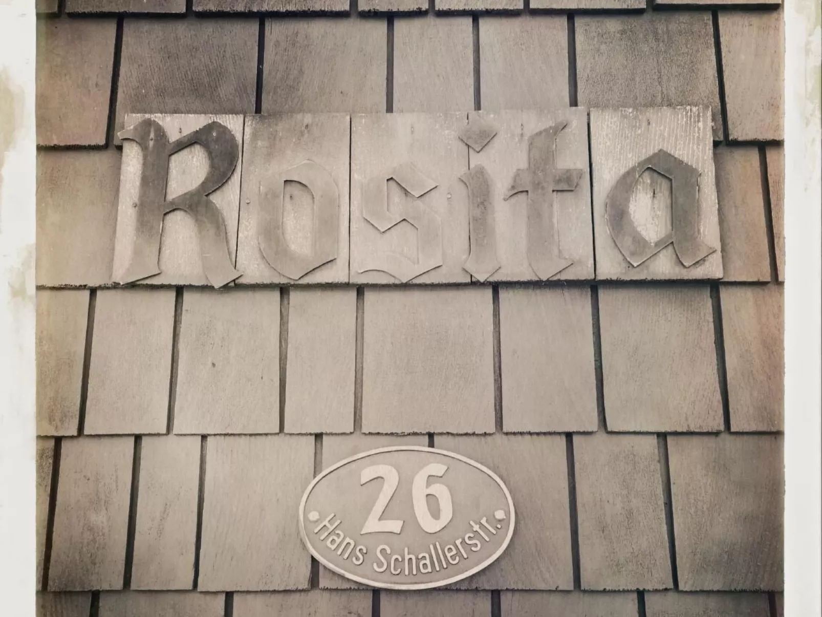 Chalet Rosita-Draußen