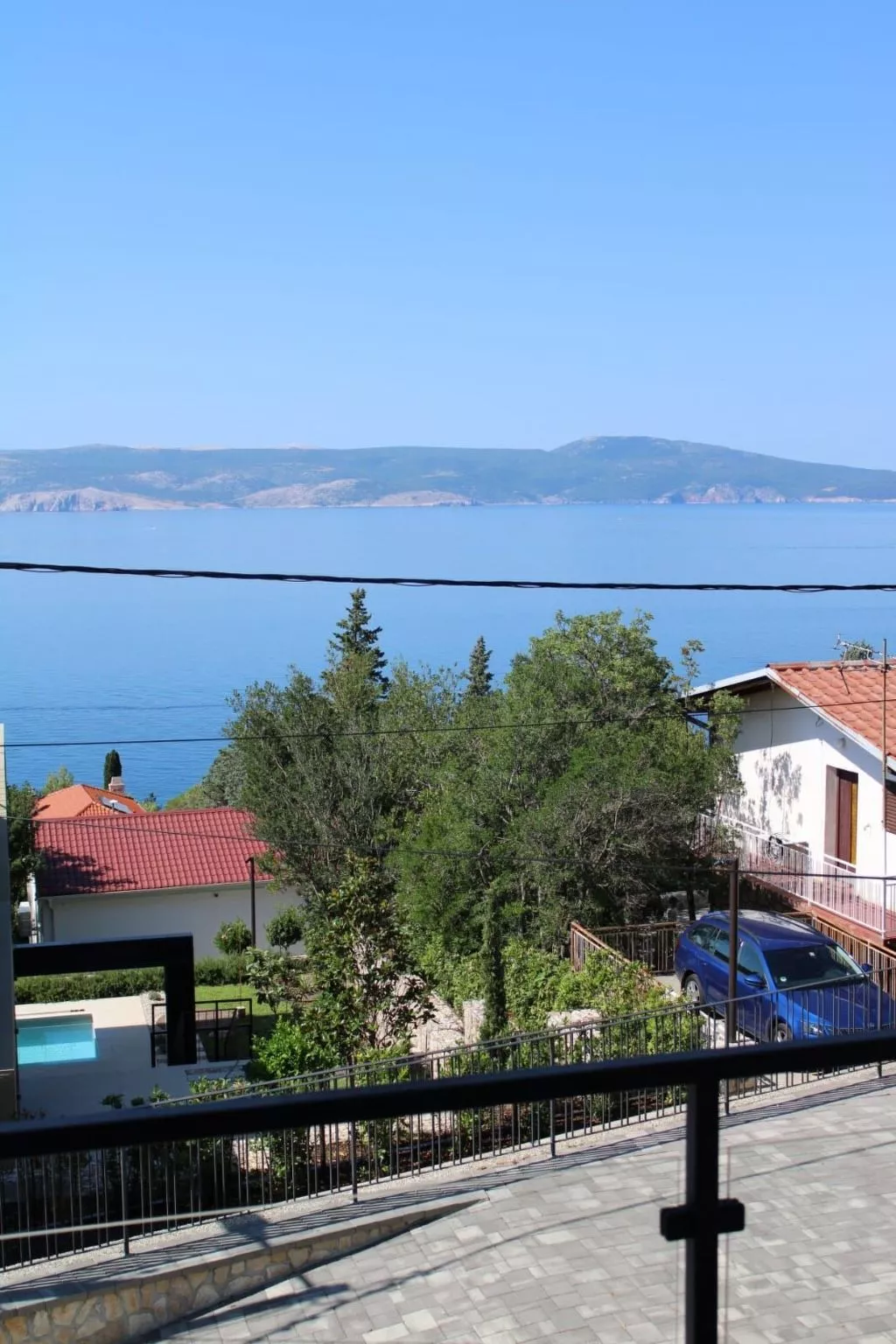 Appartement mit Terrasse, Meerblick, Jacuzzi, Außenpool-Outside