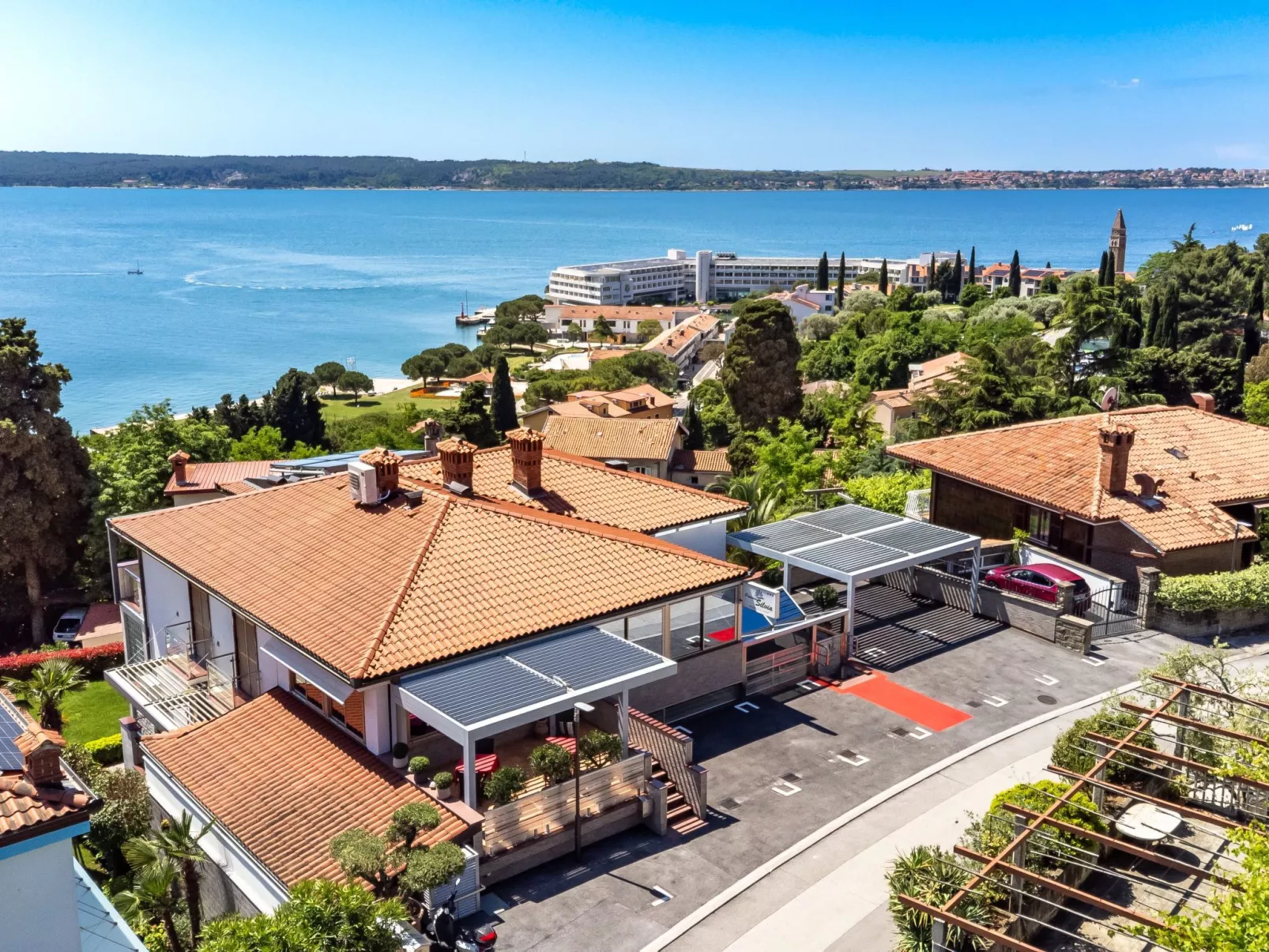 Appartement Deluxe mit Balkon und Meerblick-Dehors
