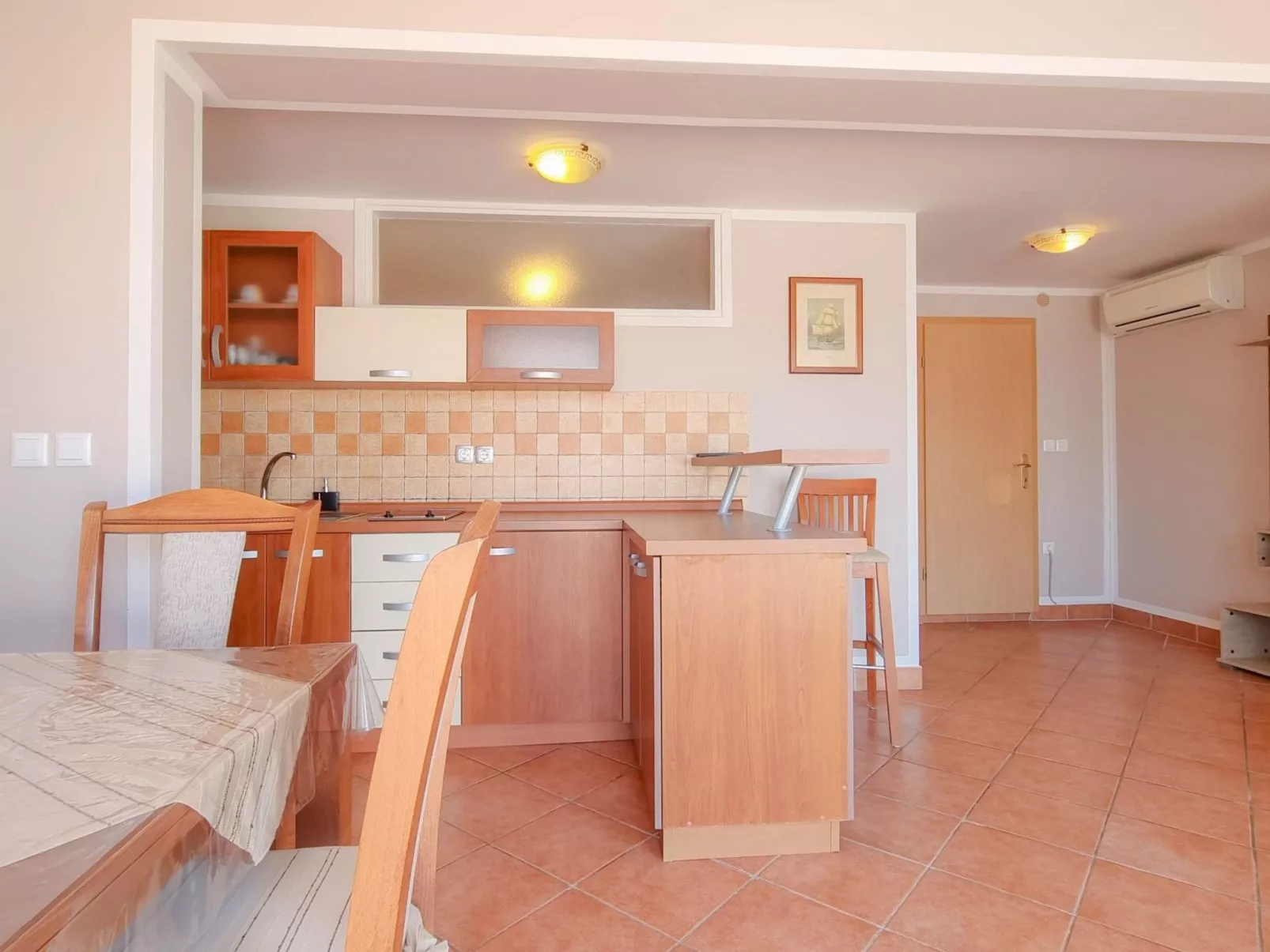 Wohnung 50m vom Meer entfernt für 2-3 Pers.-Dedans