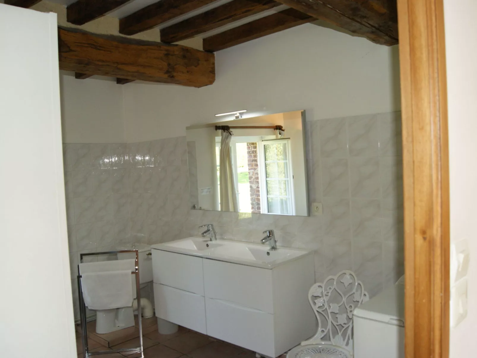 Normannisches Ferienhaus mit Charme les châtaigniers 1 Zimmer-Dedans