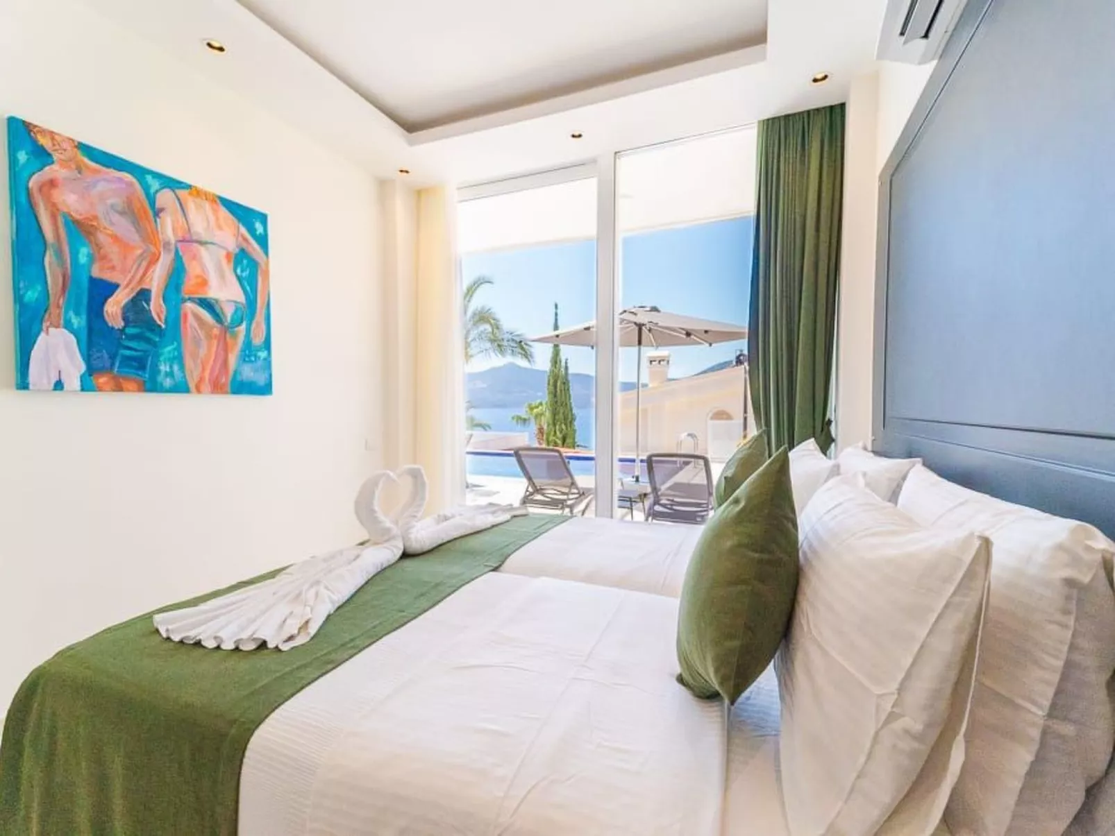 Villa direkt am Meer luxuriös für 4 Personen-Drinnen