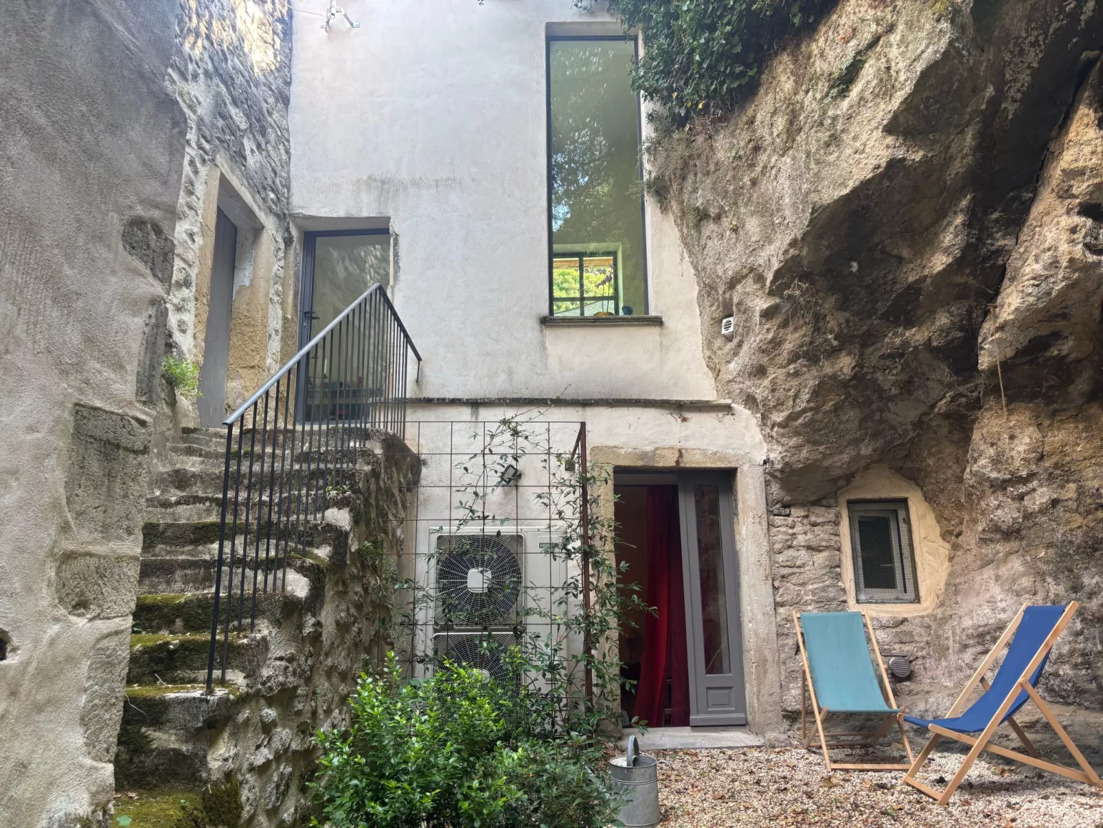 Dorfhaus in provencal mit Pool-Outside