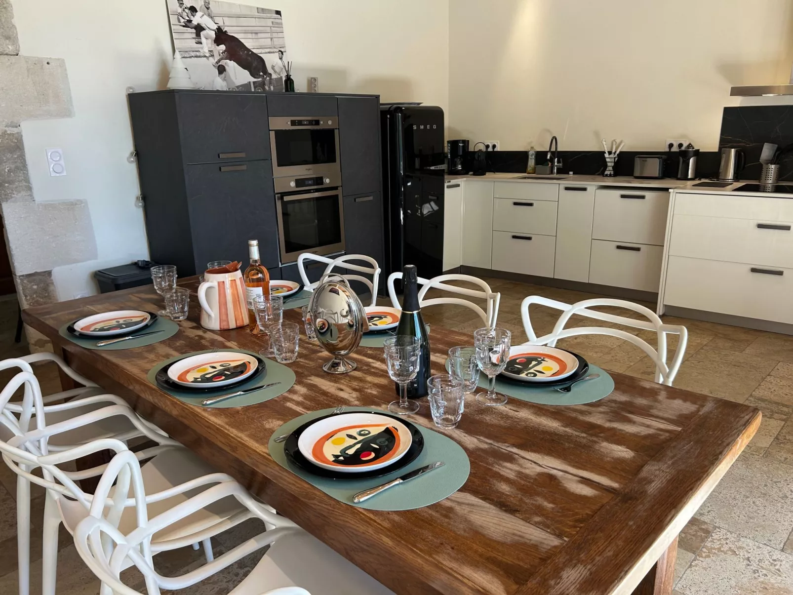 Villa-Mas des Lilas bei Coba in der Provence-Dedans