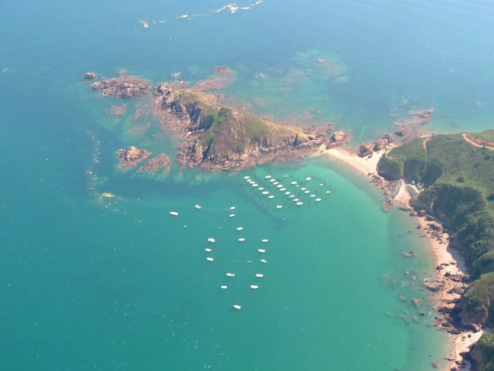 Gîte de Kerberso in Pléhédel-Draußen