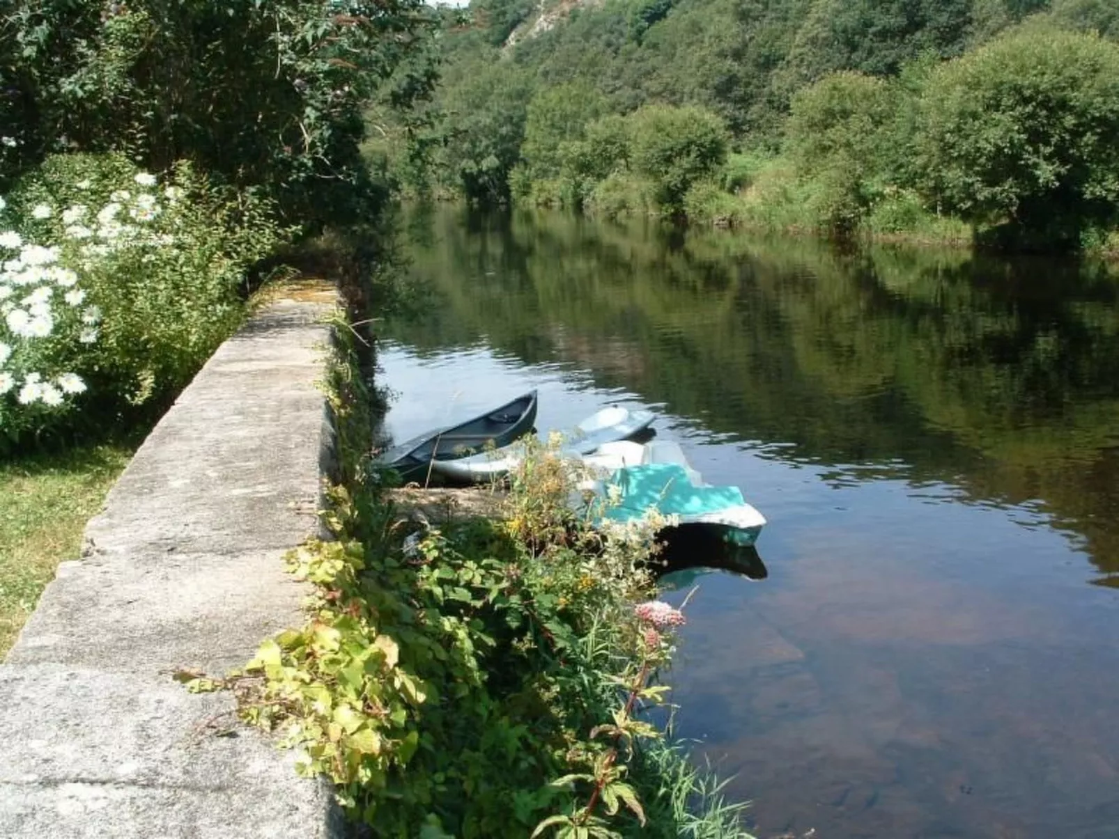 Unterkunft mit eigenem Garten und Blick auf den Fluss-Dehors