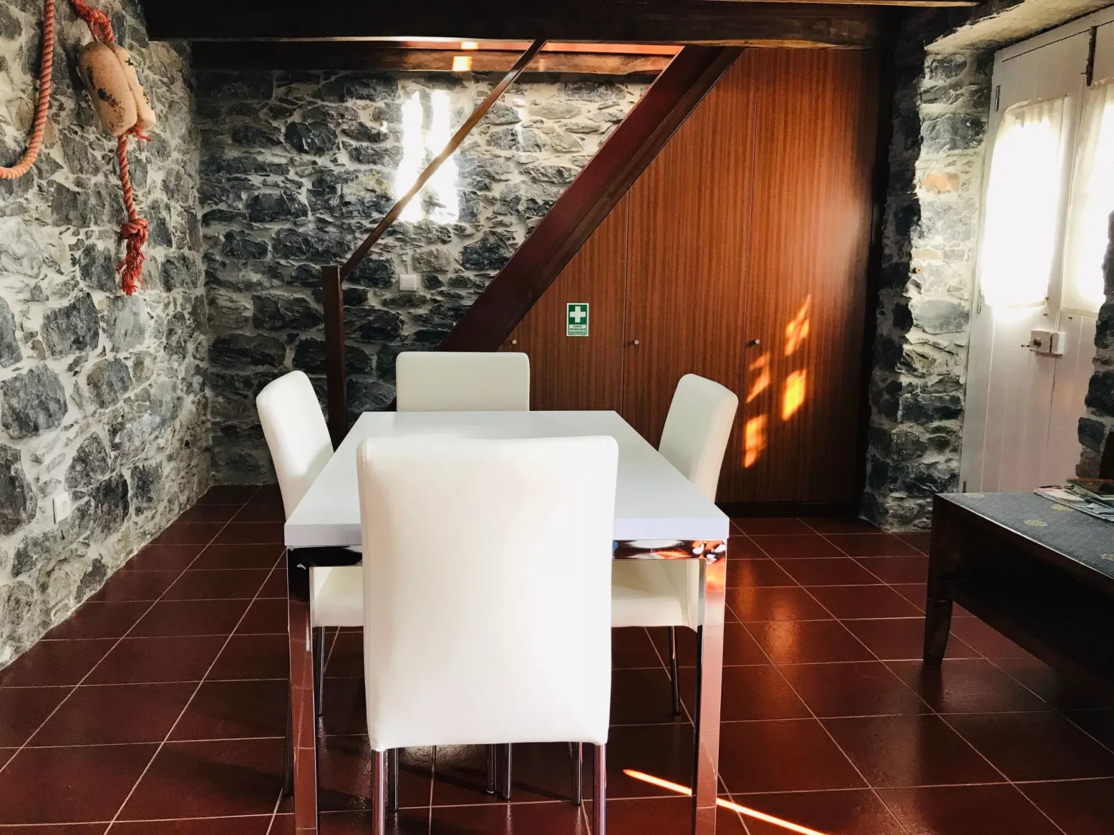 Casa Lugar da Ribeira mit Dachterrasse-Dedans