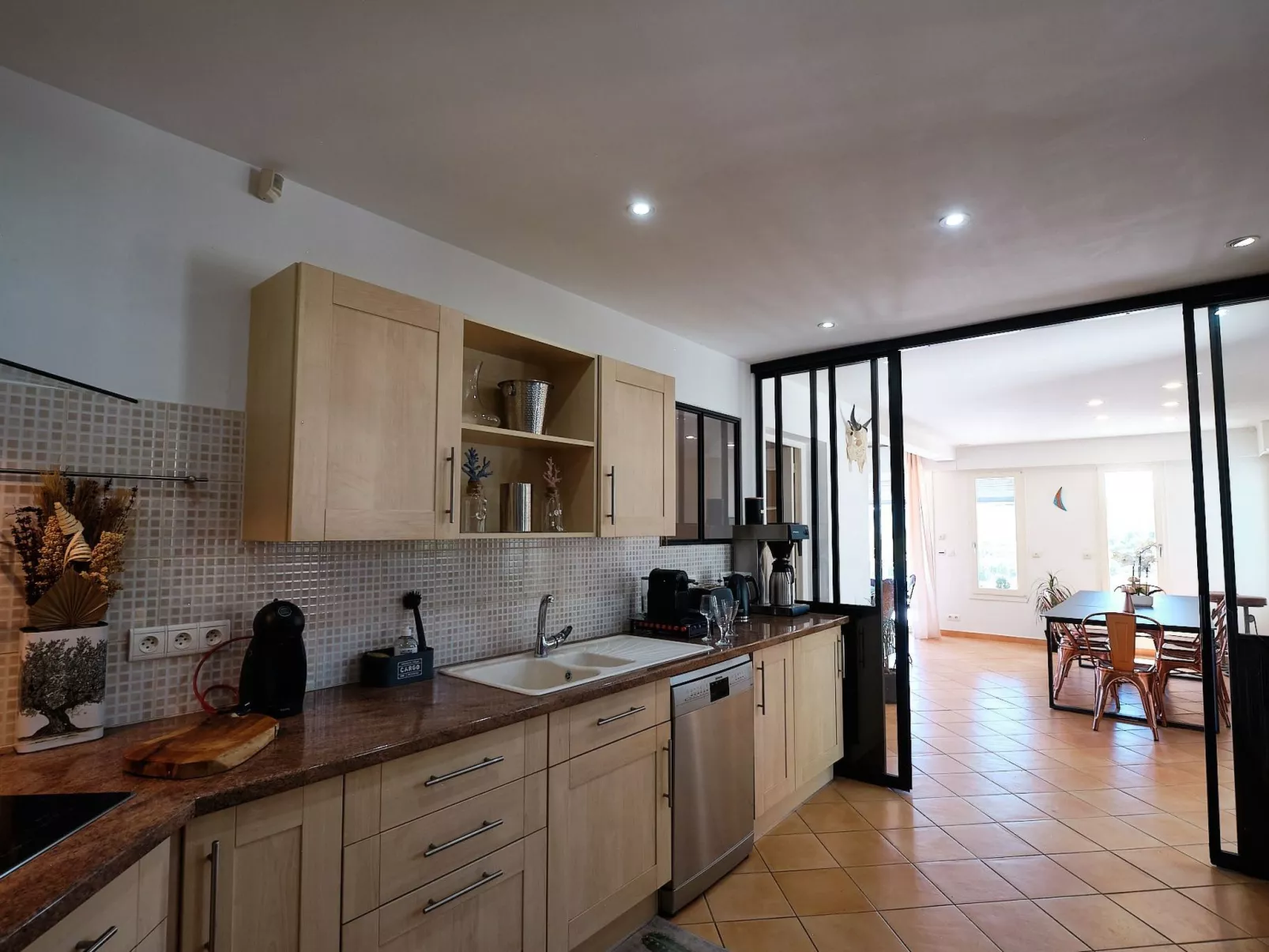 950m vom Meer, herrlicher MEERESBLICK, Pool, Jac-Drinnen