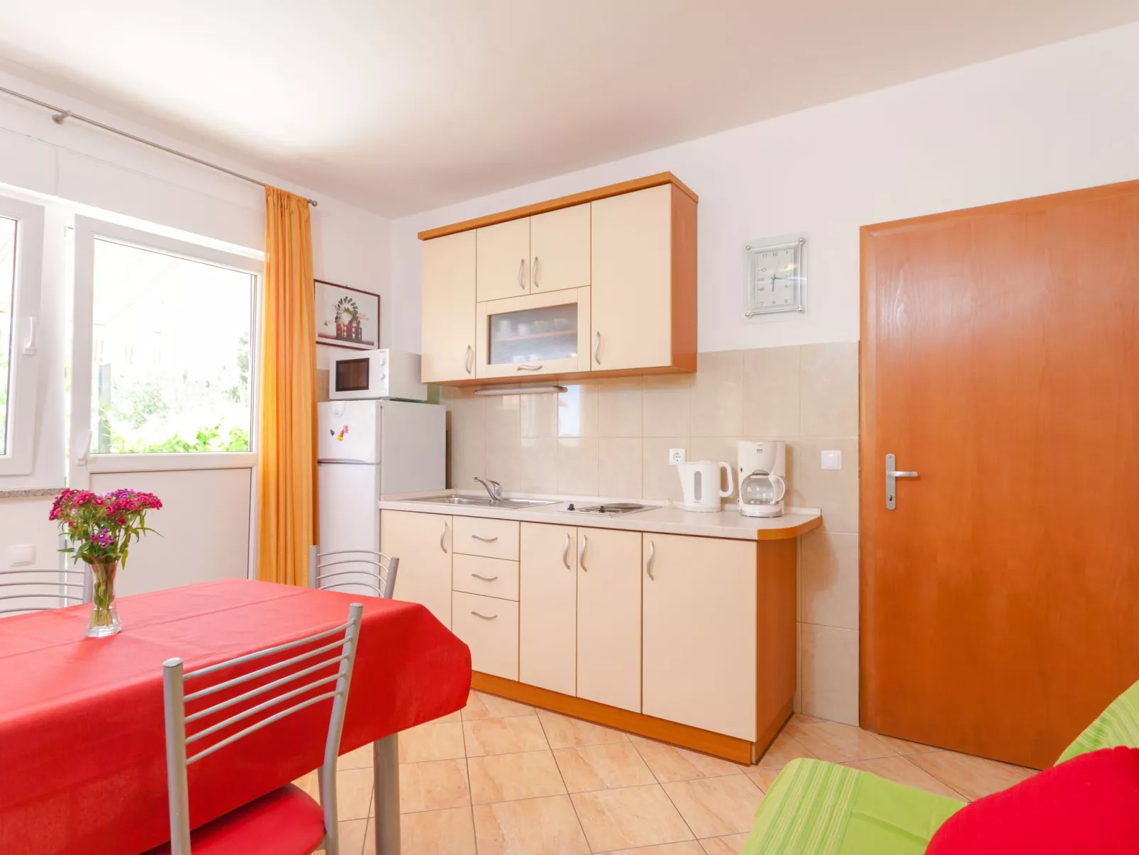 Parterre-Ferienwohnung für vier Personen-Inside