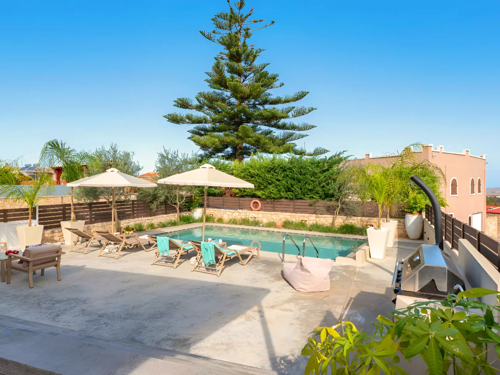 Capaka Villa Privater Pool-Draußen