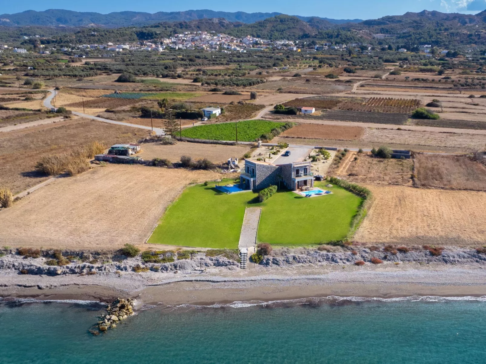 Einzigartige Steinvilla Diagoras-Dehors