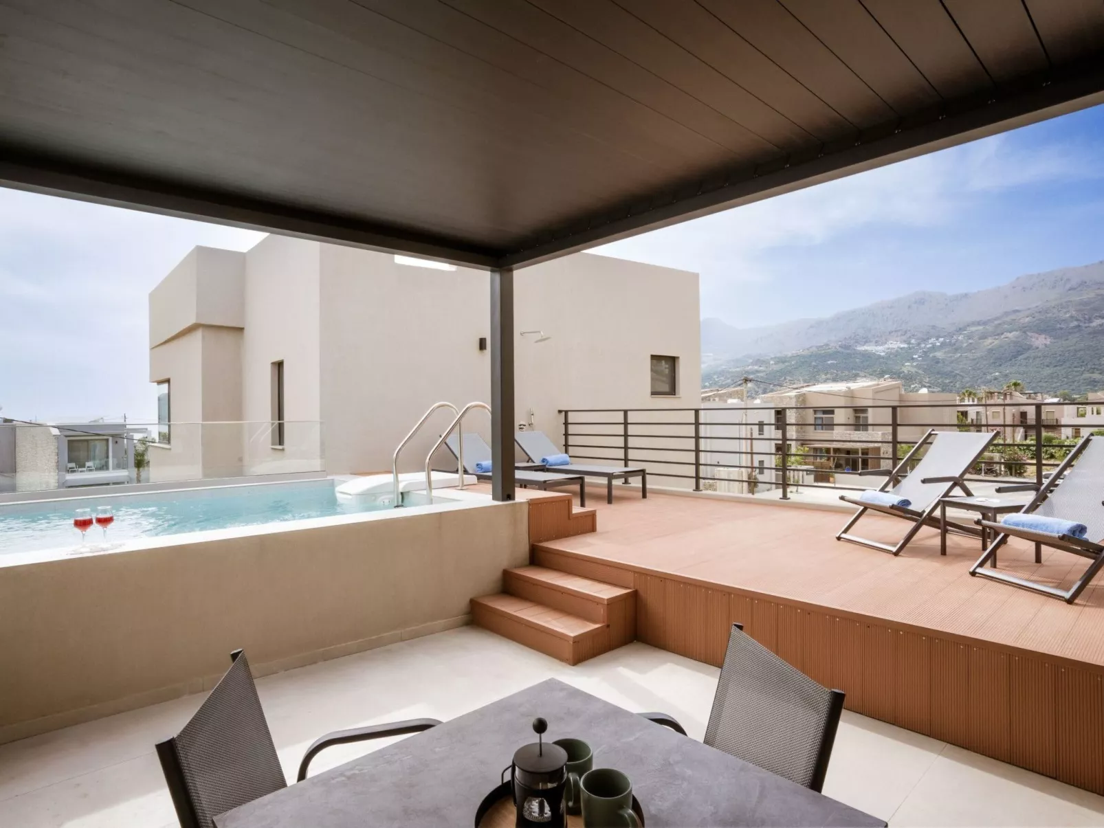 Neue Villa Dandelion, Privater Pool, 100m zum Strand-Outside