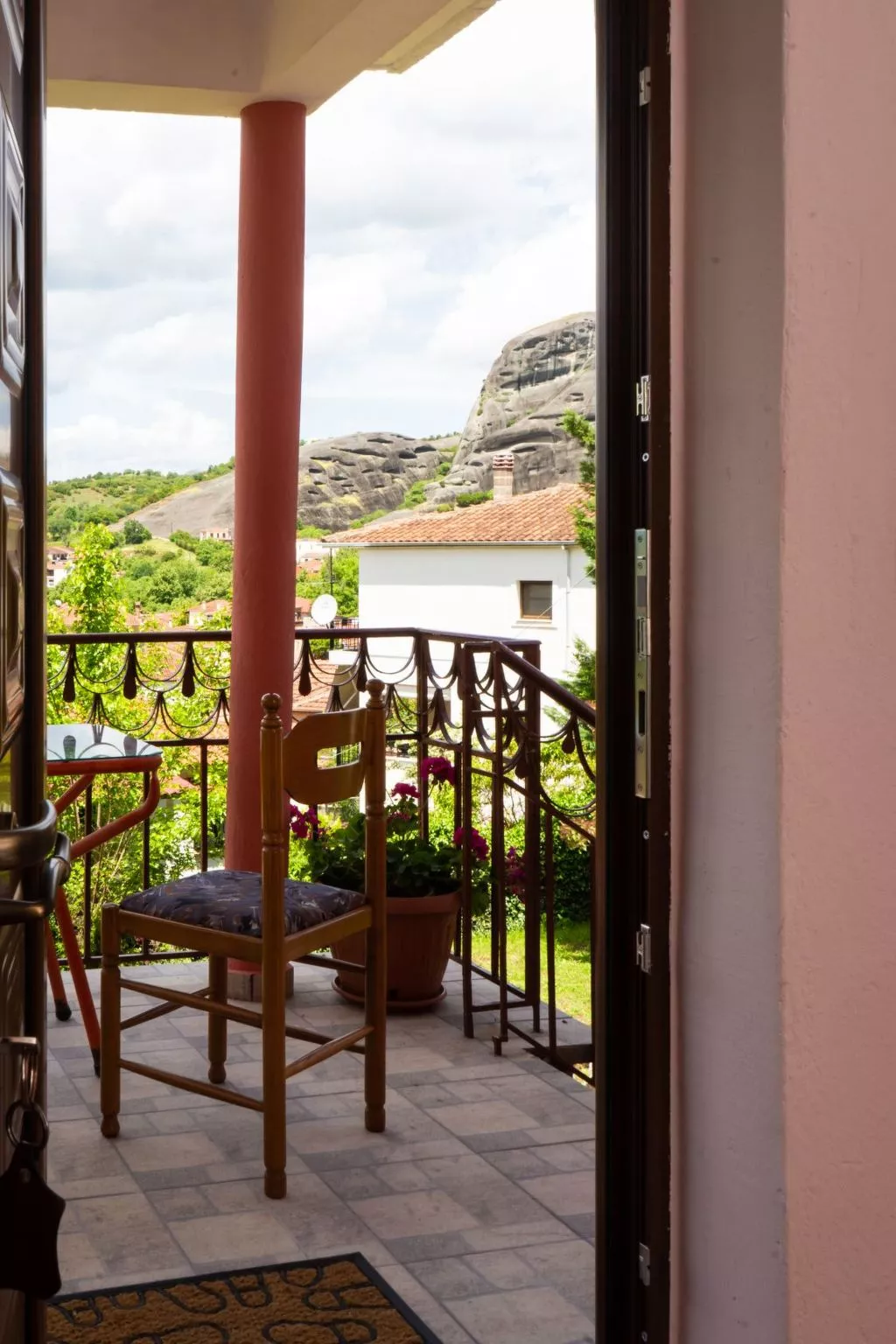 Fani's Haus unter Meteora-Draußen