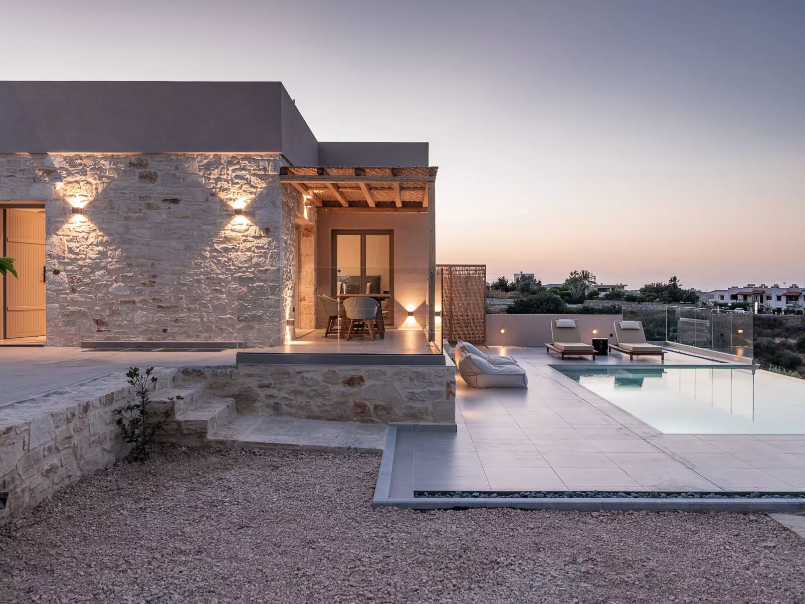 "Kokomo Aura" mit eigenem Pool-Dedans