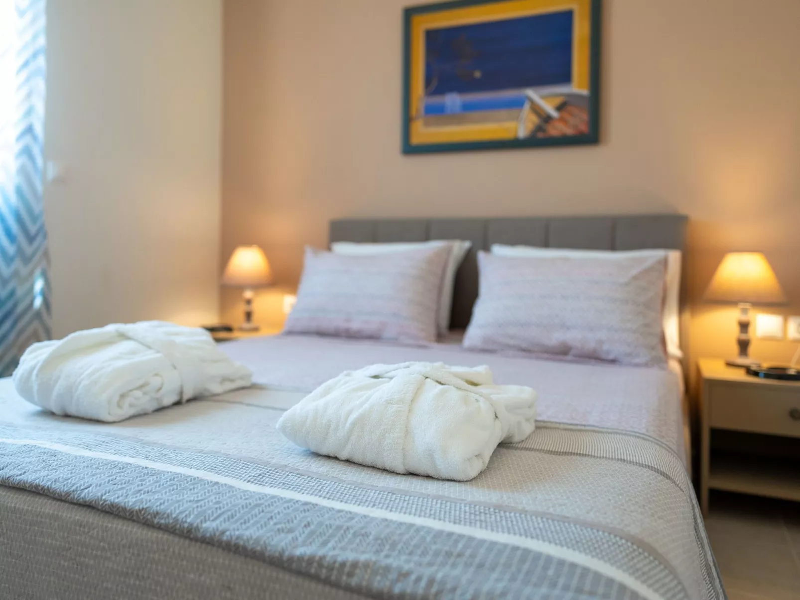 Mare Blu 2 am Strand-Dedans