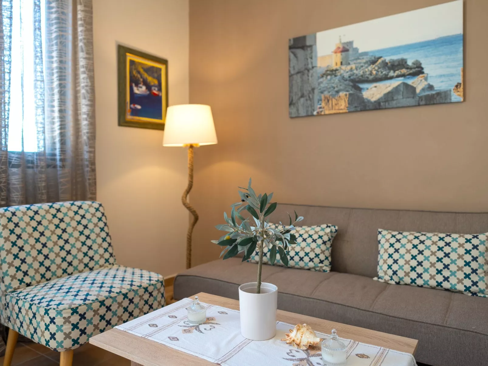 Mare Blu 1 am Strand-Inside