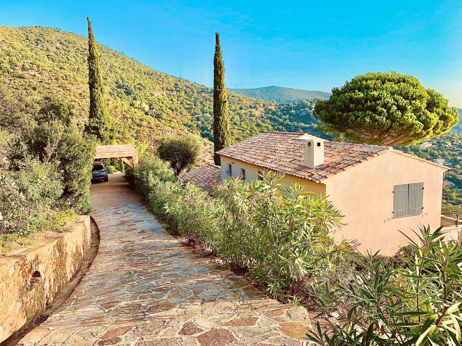 Villa "The View" mit eigenem Pool-Draußen