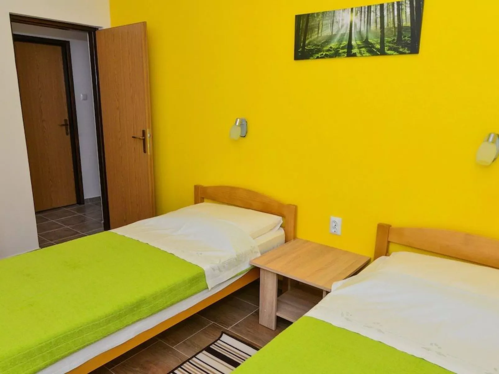 Komfortable Wohnung in der Nähe des Sandstrandes-Dedans