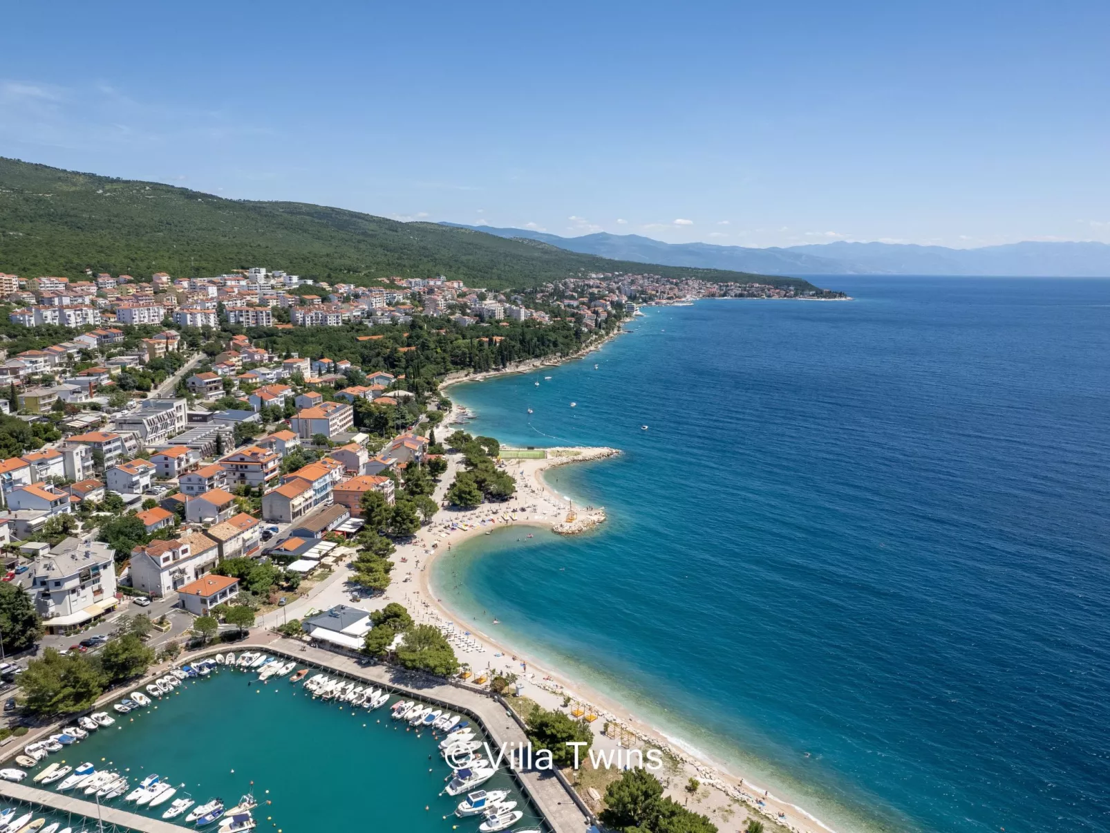 Villa Twins Superior in Crikvenica, Kvarner Bucht-Dehors