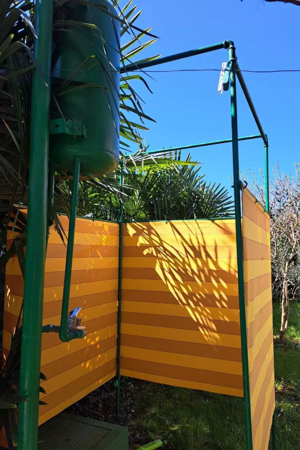 Wohnung in Pomer mit Kleinem Garten-Draußen